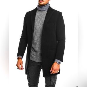 Nohow Wool Single Breasted Coat